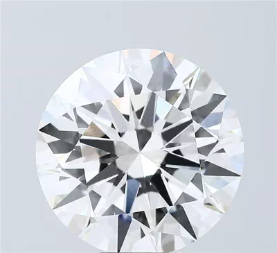 9.04ct F VVS2 Rare Carat Ideal Cut Round Lab Grown Diamond