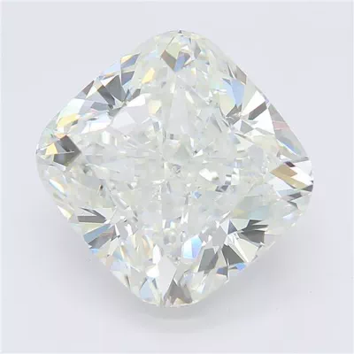 4.03ct I SI1 Rare Carat Ideal Cut Cushion Diamond