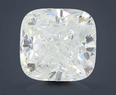 4.03ct I SI1 Rare Carat Ideal Cut Cushion Diamond