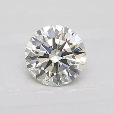 0.52ct K SI1 Rare Carat Ideal Cut Round Diamond
