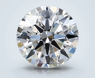 1.54ct D VS2 Rare Carat Ideal Cut Round Lab Grown Diamond