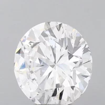 4.01ct E SI1 Excellent Cut Round Lab Grown Diamond