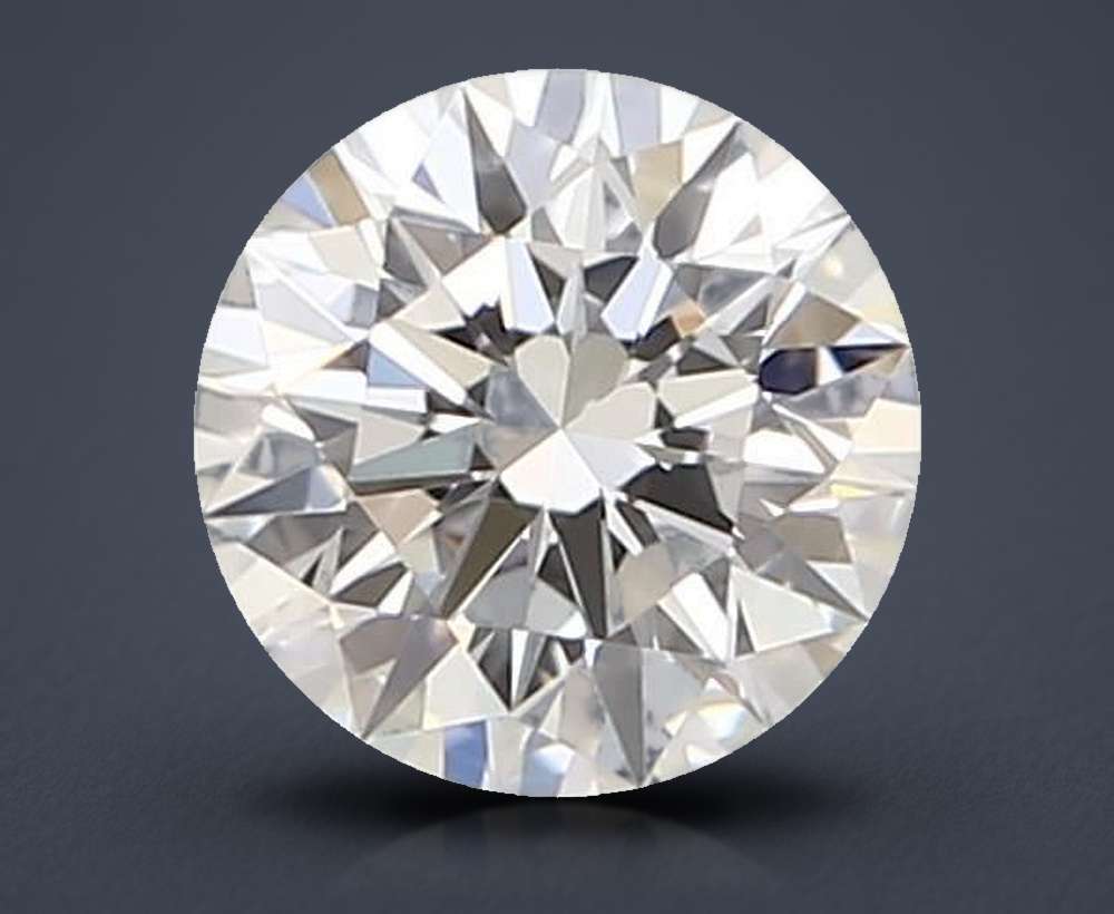 0.34ct F VVS1 Rare Carat Ideal Cut Round Diamond