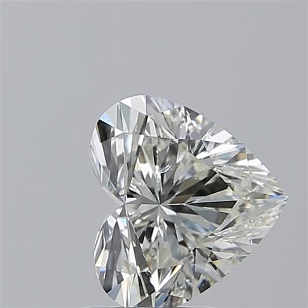 2.03ct H SI1 Rare Carat Ideal Cut Heart Diamond