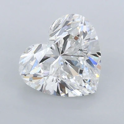 1.05ct D VVS1 Rare Carat Ideal Cut Heart Lab Grown Diamond
