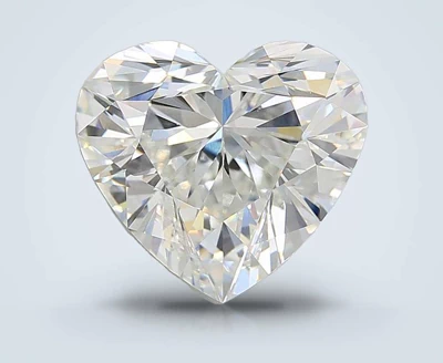 7.08ct E VVS2 Rare Carat Ideal Cut Heart Lab Grown Diamond