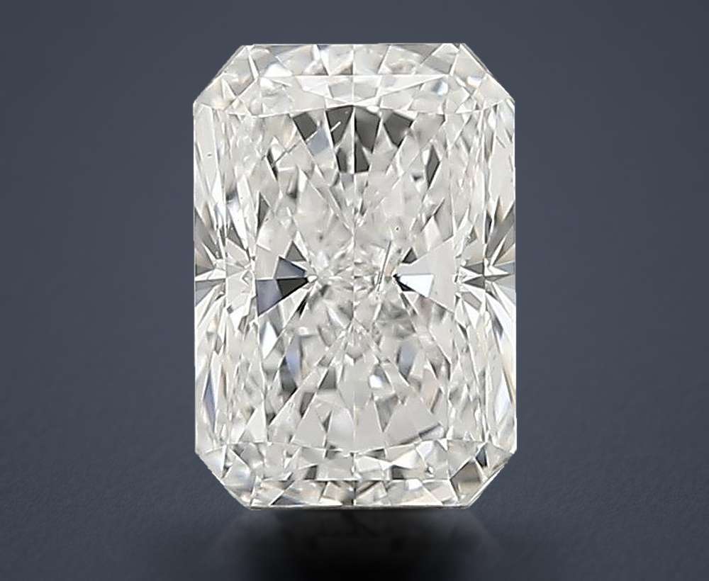 1.14ct F SI1 Rare Carat Ideal Cut Radiant Lab Grown Diamond