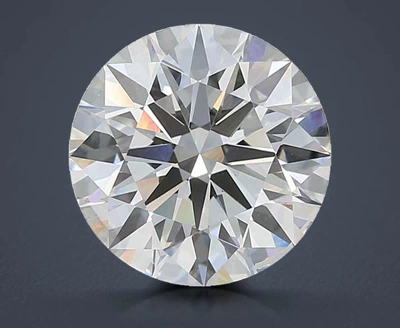3.04ct F VS2 Rare Carat Ideal Cut Round Lab Grown Diamond