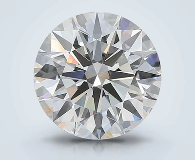 3.04ct F VS2 Rare Carat Ideal Cut Round Lab Grown Diamond