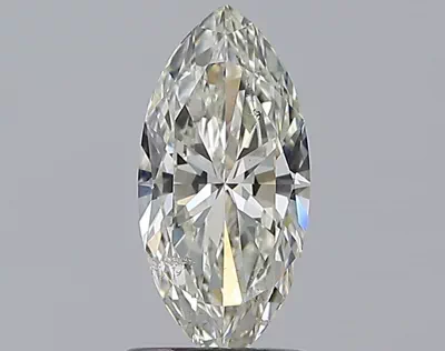 0.91ct K SI2 Rare Carat Ideal Cut Marquise Diamond