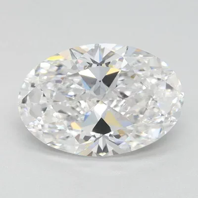 1.02ct D FL Rare Carat Ideal Cut Oval Lab Grown Diamond