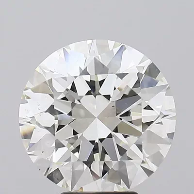6.00ct J SI1 Rare Carat Ideal Cut Round Diamond