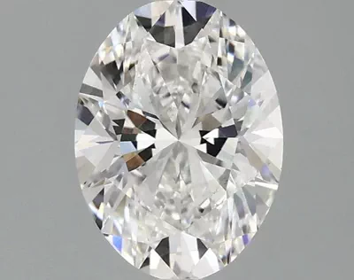 1.44ct F VS2 Rare Carat Ideal Cut Oval Lab Grown Diamond