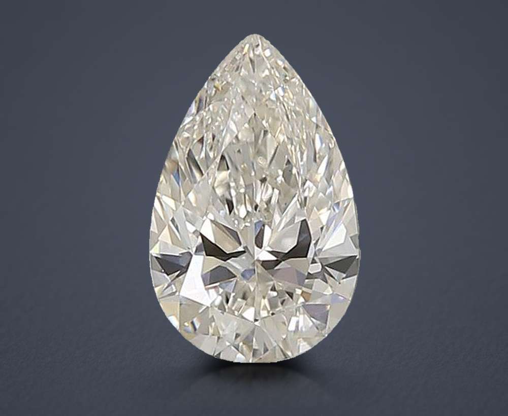 1.40ct G VS1 Rare Carat Ideal Cut Pear Lab Grown Diamond