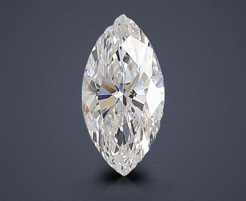 0.93ct D VS1 Rare Carat Ideal Cut Marquise Lab Grown Diamond