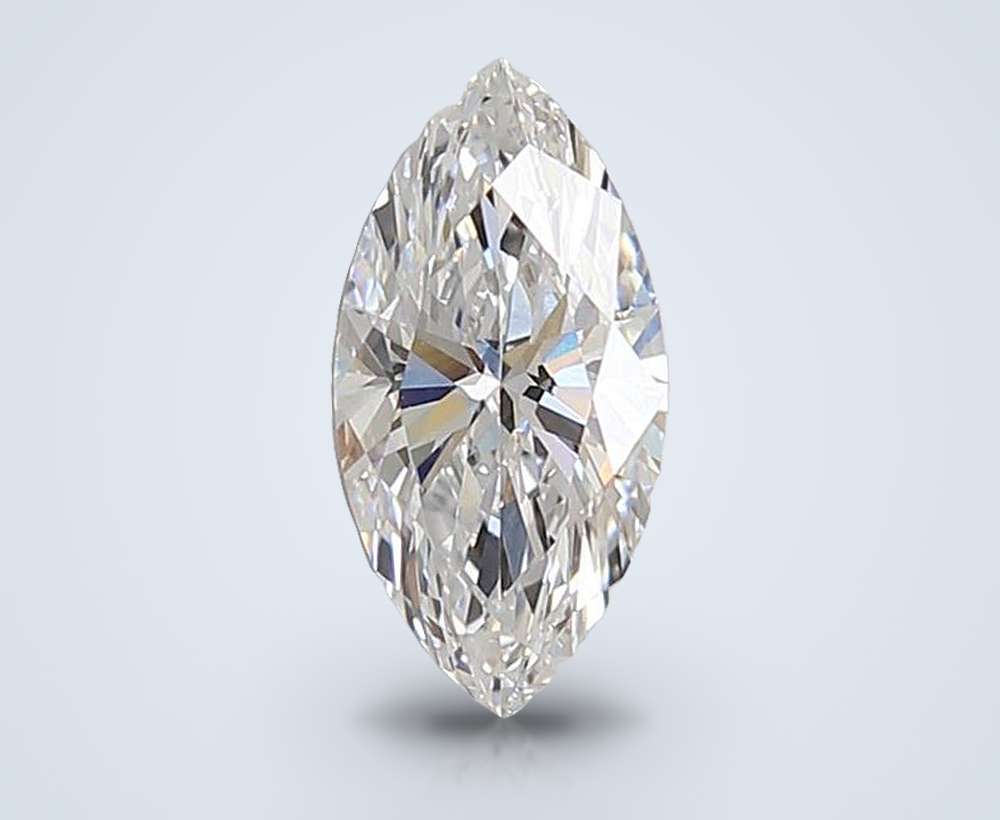 0.93ct D VS1 Rare Carat Ideal Cut Marquise Lab Grown Diamond
