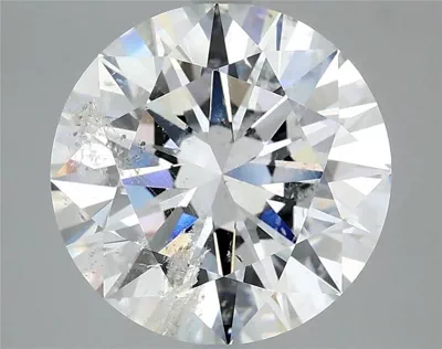 4.01ct F SI2 Excellent Cut Round Diamond