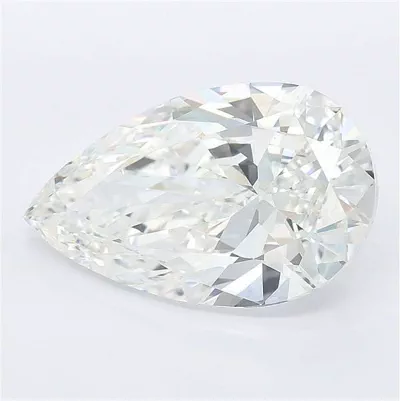 8.05ct G VVS2 Rare Carat Ideal Cut Pear Lab Grown Diamond