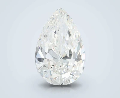 8.05ct G VVS2 Rare Carat Ideal Cut Pear Lab Grown Diamond
