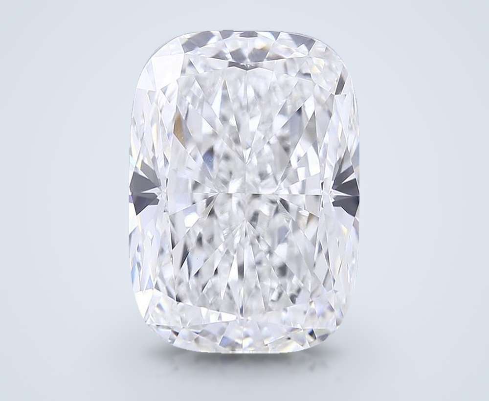15.02ct F VVS2 Rare Carat Ideal Cut Cushion Lab Grown Diamond