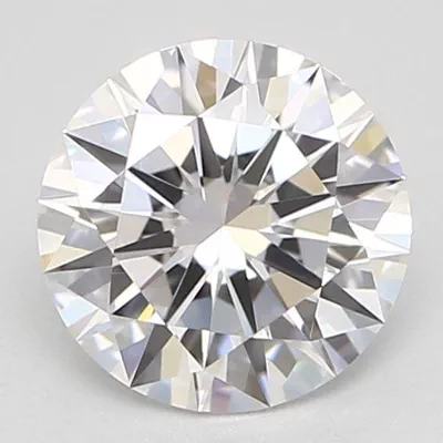 0.59ct E VVS2 Rare Carat Ideal Cut Round Diamond