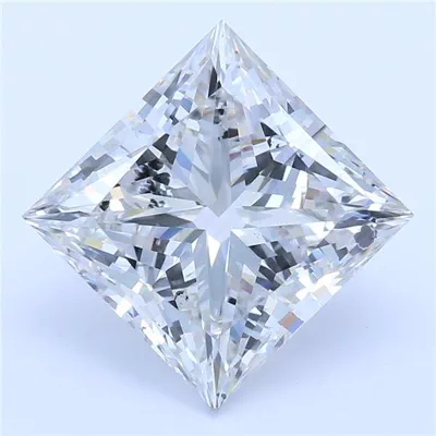 1.91ct G SI1 Rare Carat Ideal Cut Princess Lab Grown Diamond