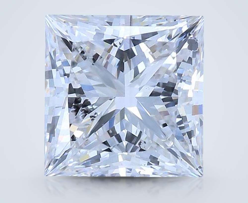1.91ct G SI1 Rare Carat Ideal Cut Princess Lab Grown Diamond