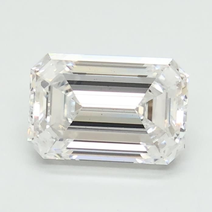 1.63ct D VS2 Rare Carat Ideal Cut Emerald Lab Grown Diamond