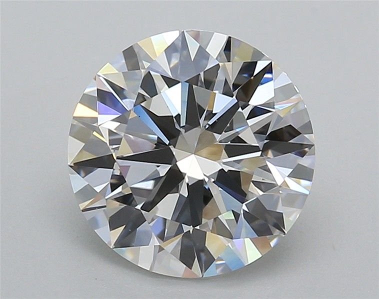 3.02ct F VVS2 Rare Carat Ideal Cut Round Lab Grown Diamond