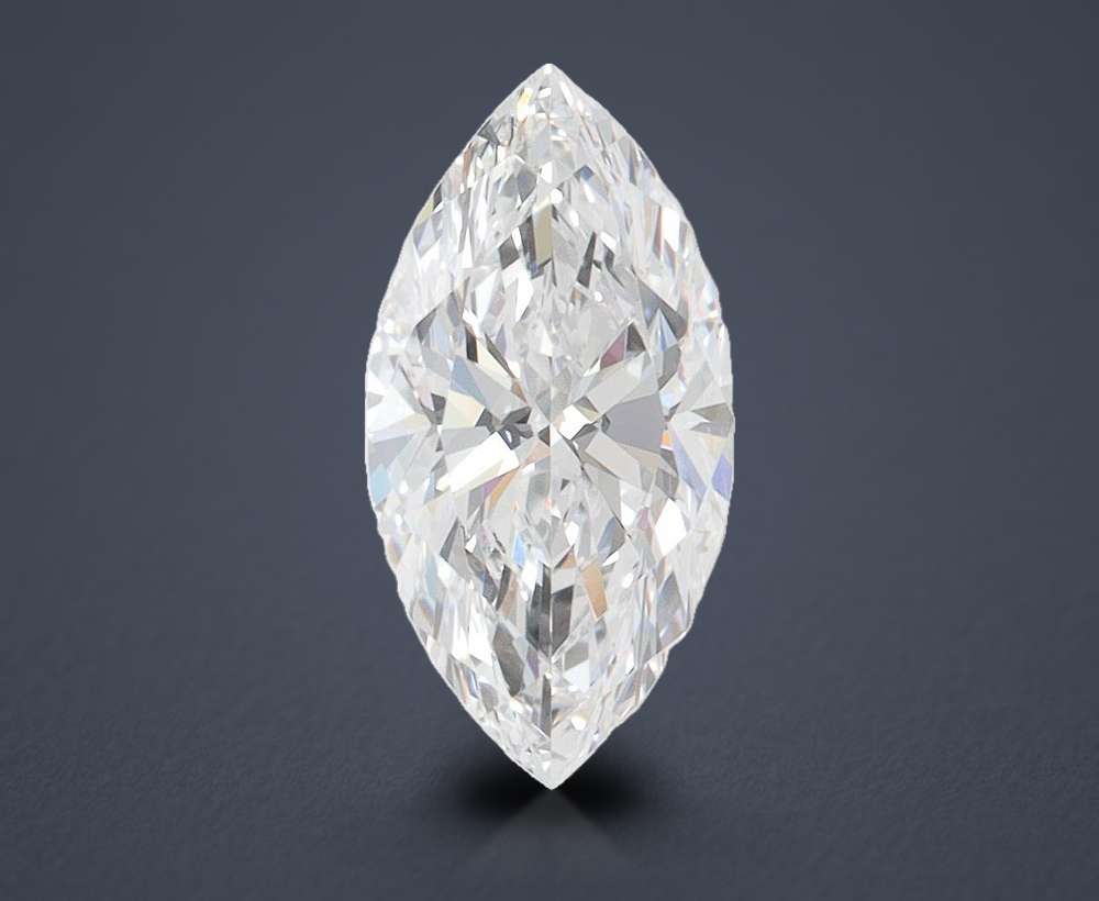 1.24ct D VVS1 Rare Carat Ideal Cut Marquise Lab Grown Diamond