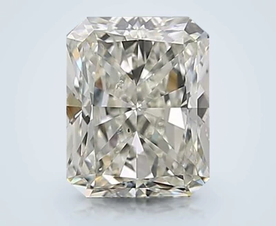 1.70ct J SI1 Rare Carat Ideal Cut Radiant Diamond