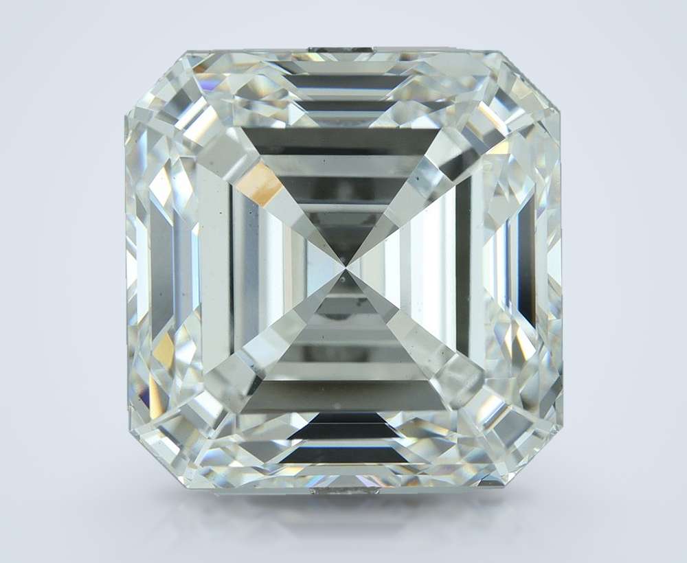 19.02ct F VS2 Rare Carat Ideal Cut Asscher Lab Grown Diamond