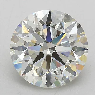 3.03ct J VS1 Ideal Cut Round Lab Grown Diamond