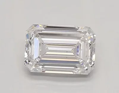 0.77ct D VS1 Rare Carat Ideal Cut Emerald Lab Grown Diamond