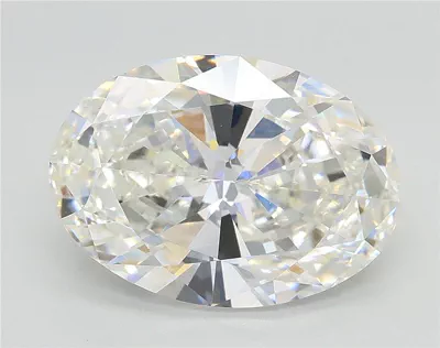 4.01ct F VS1 Rare Carat Ideal Cut Oval Lab Grown Diamond