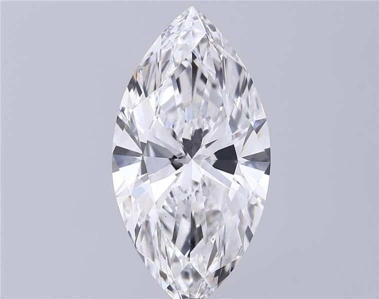 7.10ct F VS1 Rare Carat Ideal Cut Marquise Lab Grown Diamond