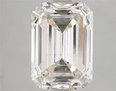 5.15ct I SI1 Excellent Cut Emerald Lab Grown Diamond