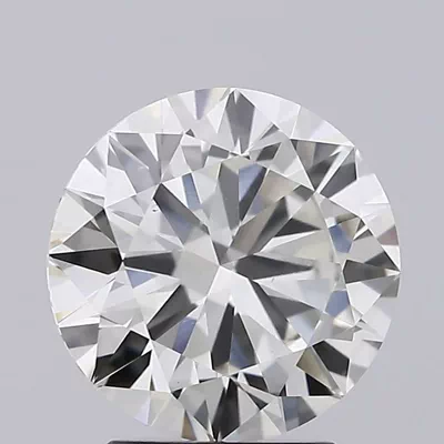 2.51ct J VS2 Excellent Cut Round Lab Grown Diamond