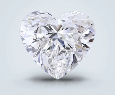 10.02ct G VVS2 Rare Carat Ideal Cut Heart Lab Grown Diamond
