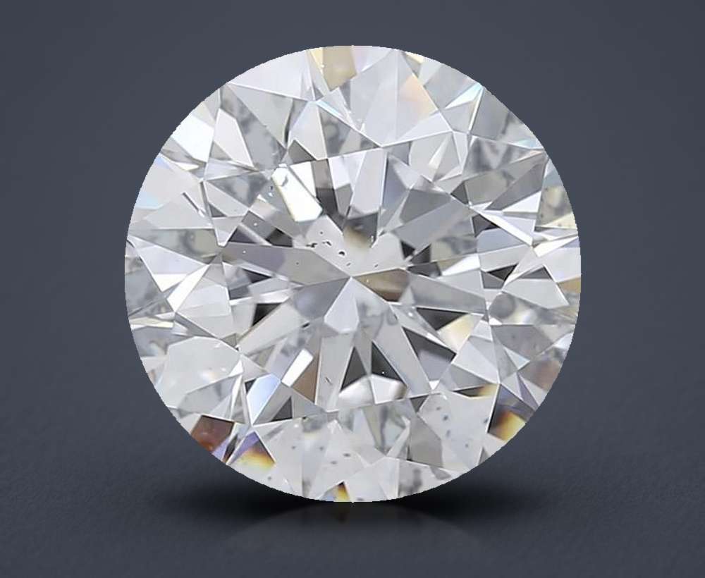 6.51ct D SI1 Rare Carat Ideal Cut Round Diamond