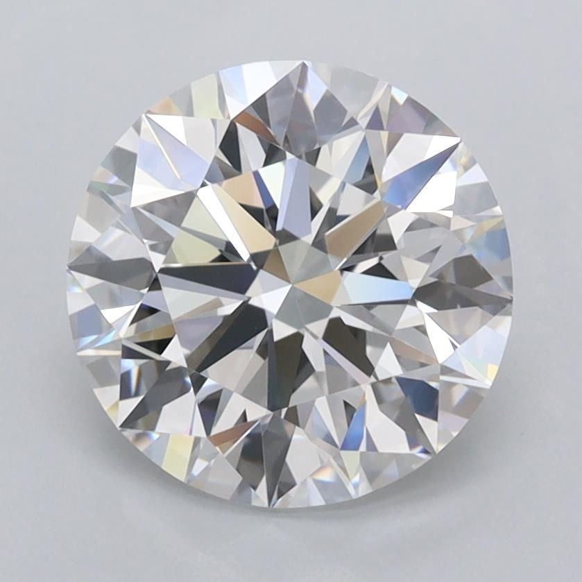 2.53ct D FL Rare Carat Ideal Cut Round Lab Grown Diamond