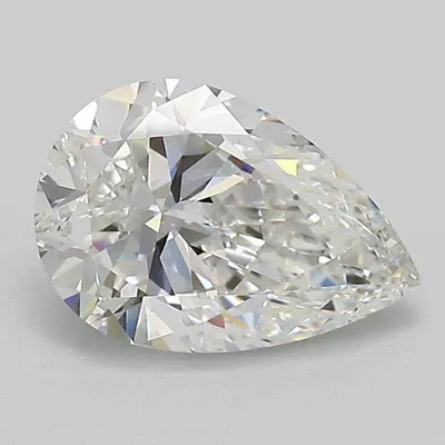 1.50ct E VS1 Rare Carat Ideal Cut Pear Lab Grown Diamond