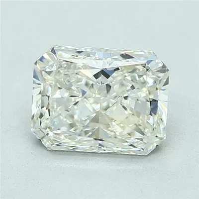 3.06ct J IF Rare Carat Ideal Cut Radiant Diamond