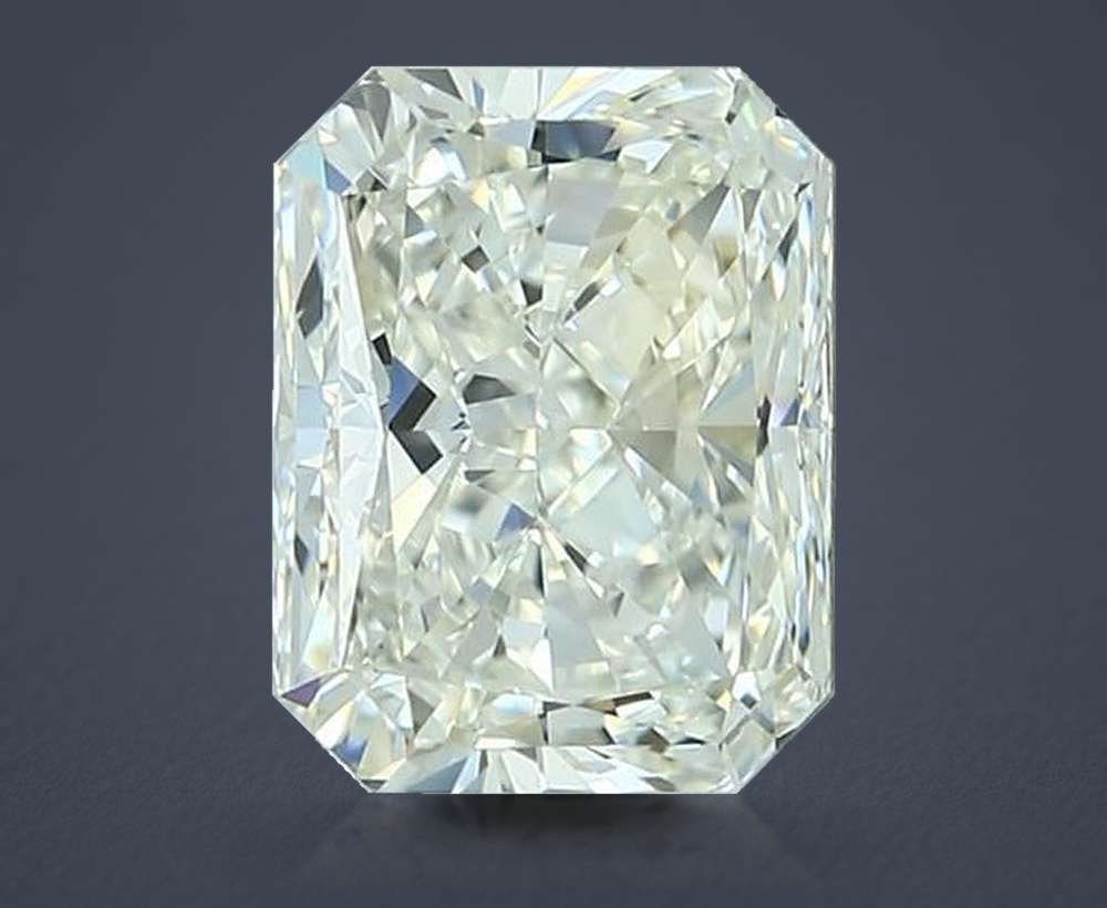 3.06ct J IF Rare Carat Ideal Cut Radiant Diamond