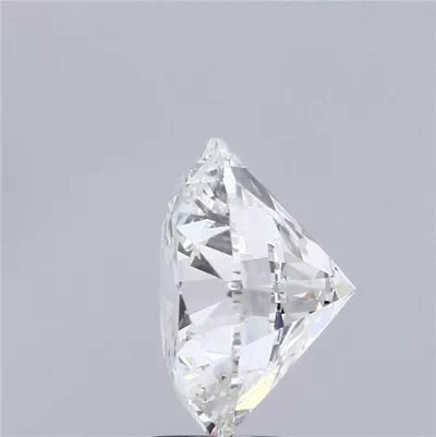 5.01ct G SI2 Rare Carat Ideal Cut Round Diamond
