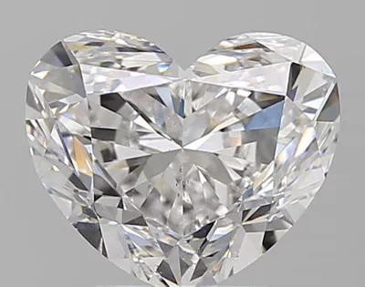 2.79ct F VS2 Rare Carat Ideal Cut Heart Diamond
