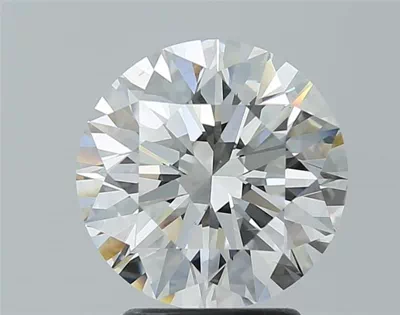 2.70ct H VS2 Rare Carat Ideal Cut Round Diamond