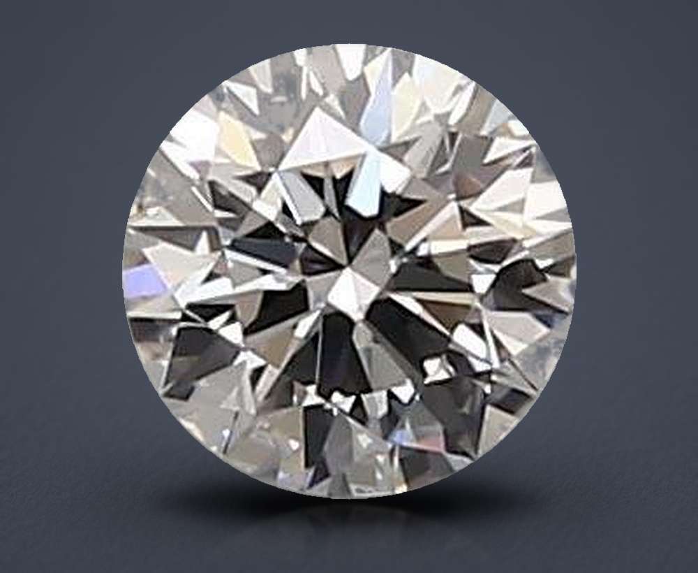 0.48ct D VVS1 Rare Carat Ideal Cut Round Lab Grown Diamond