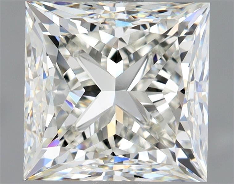 2.51ct I VS1 Rare Carat Ideal Cut Princess Diamond