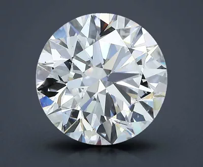 3.01ct D VS2 Rare Carat Ideal Cut Round Diamond